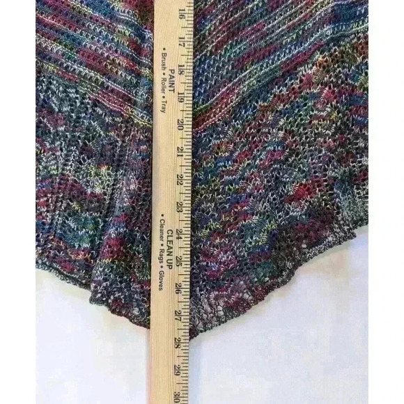 Faded Glory Women's Elbow Sleeve Double V Sweater Size XXL (20) Navy Combo NWOT - Picture 8 of 8